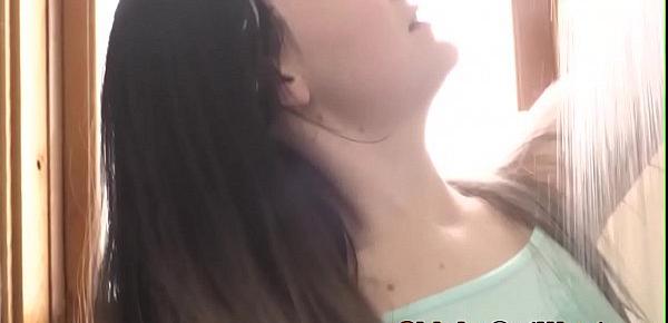 Flat chested real australian teen